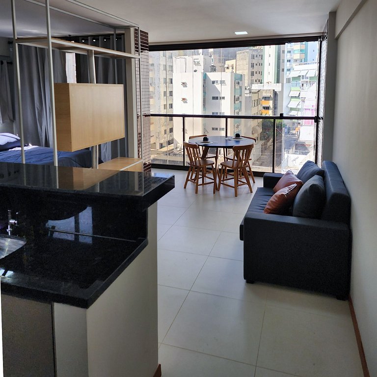 Apt Completo | Próximo ao Farol e à Praia da Barra