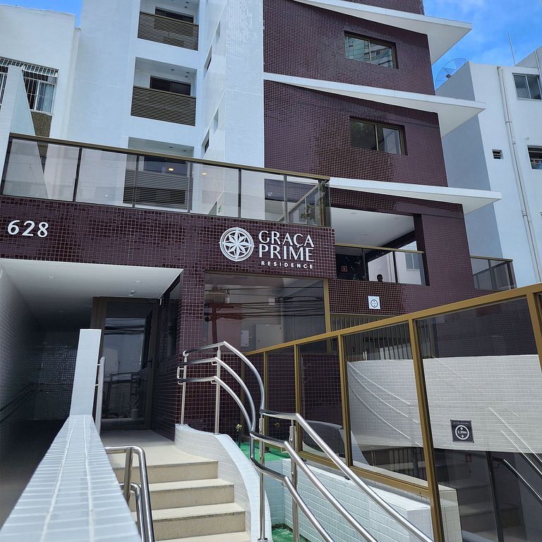 1km do Carnaval, Barra | Ar-cond. | 6x S/ Juros!