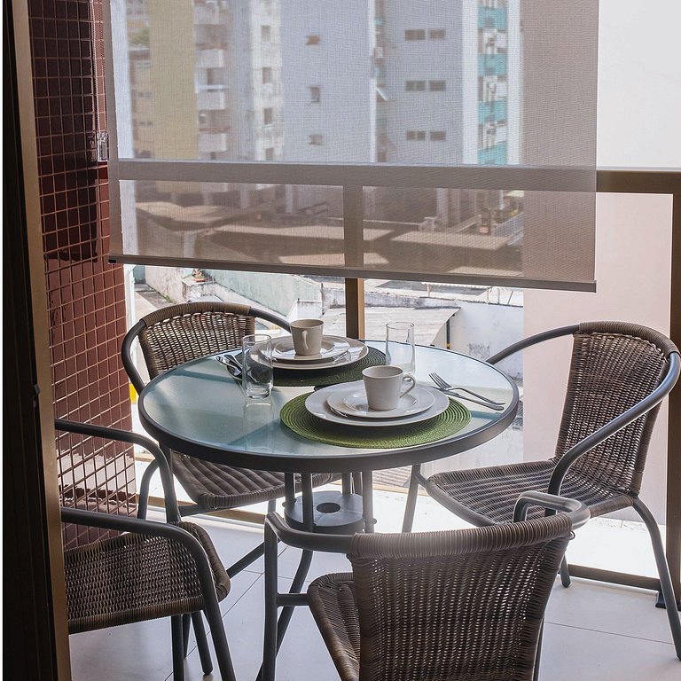 1km do Carnaval, Barra | Ar-cond. | 6x S/ Juros!