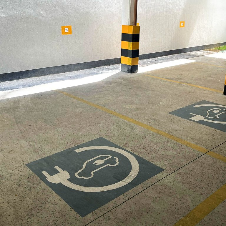 250m da Praia | Ar-cond. | 01 Vaga | 6x S/ Juros!