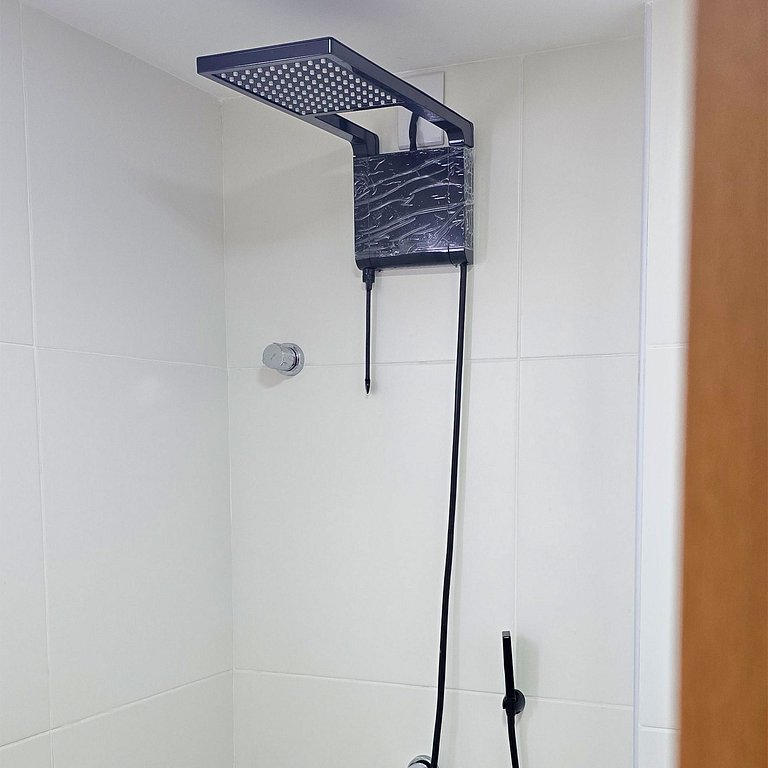 250m da Praia | Ar-cond. | 01 Vaga | 6x S/ Juros!