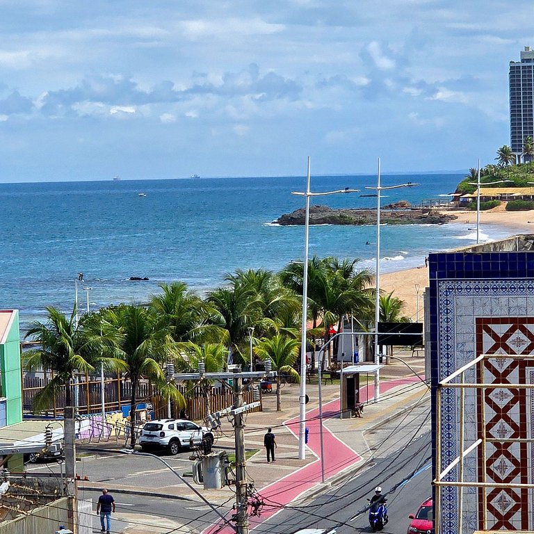 250m da Praia | Ar-cond. | 01 Vaga | 6x S/ Juros!