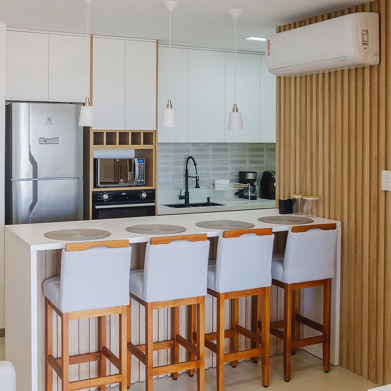 Seja o Primeiro Hóspede | Apê Completo | Beira-mar