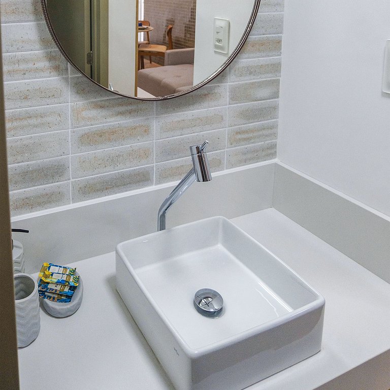 Seja o Primeiro Hóspede | Apê Completo | Vista mar