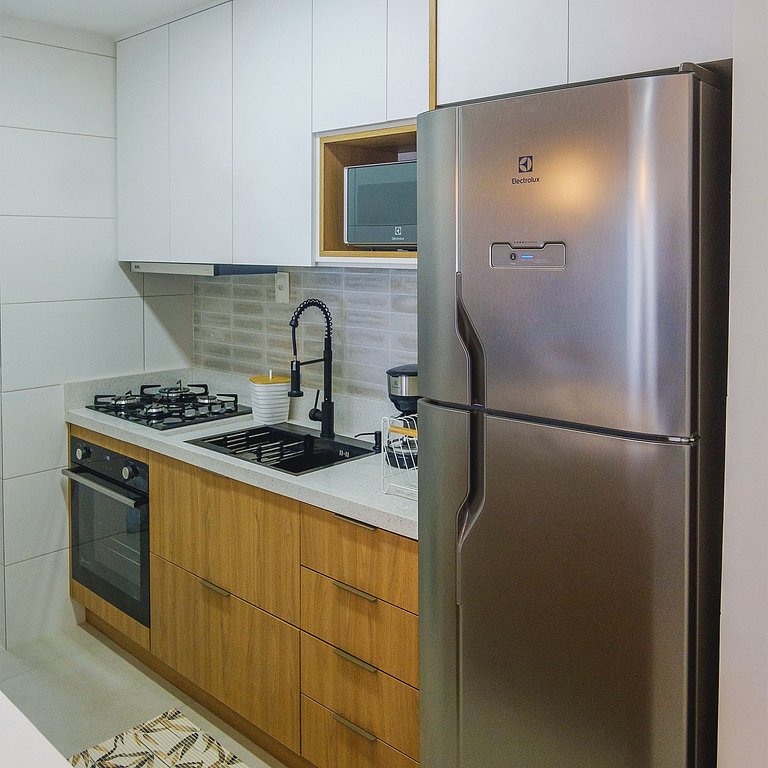 Seja o Primeiro Hóspede | Apê Completo | Vista mar