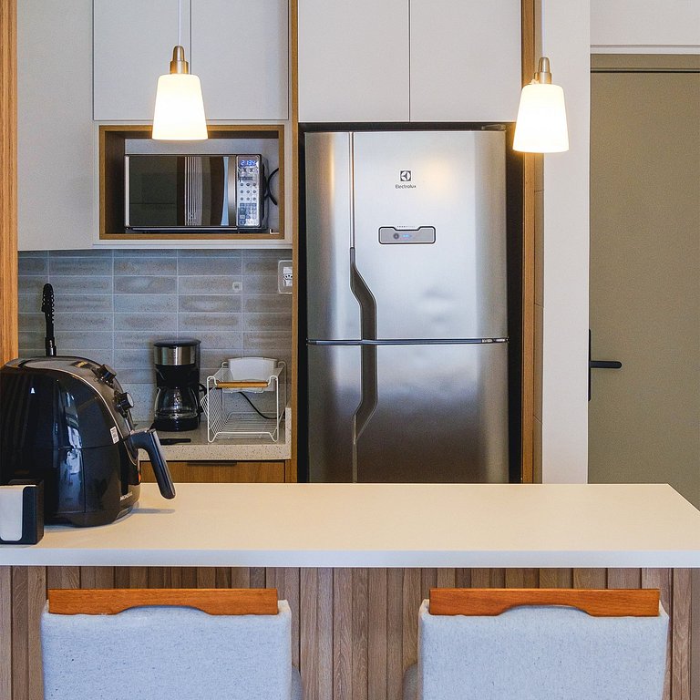 Seja o Primeiro Hóspede | Apê Completo | Vista mar