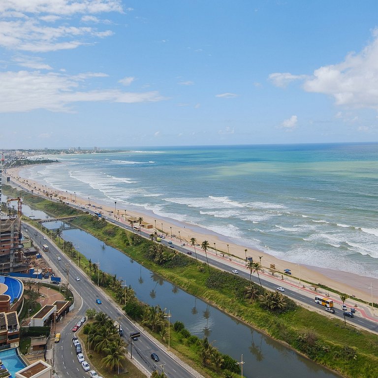 Seja o Primeiro Hóspede | Apê Completo | Vista mar