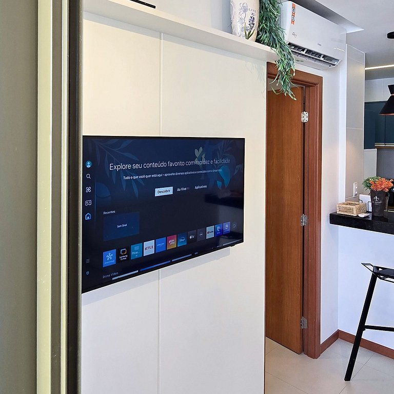 Apê Novo Completo | Perto da Praia da Barra