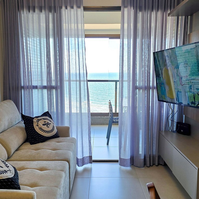 Seja o Primeiro Hóspede | Apê Completo | Vista Mar