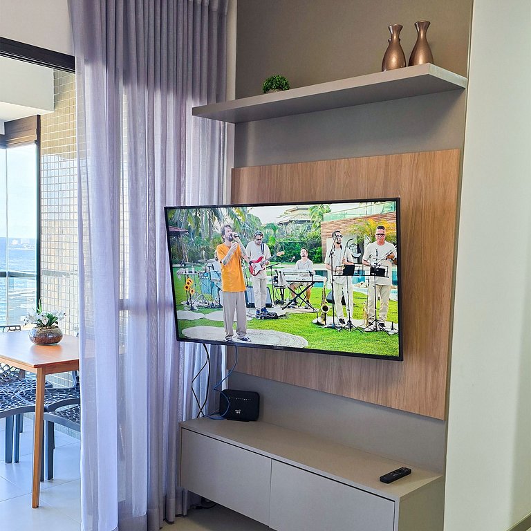 Seja o Primeiro Hóspede | Apê Completo | Vista Mar