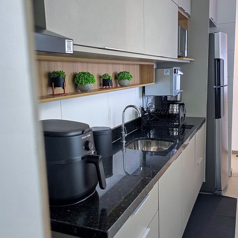 Seja o Primeiro Hóspede | Apê Completo | Vista Mar