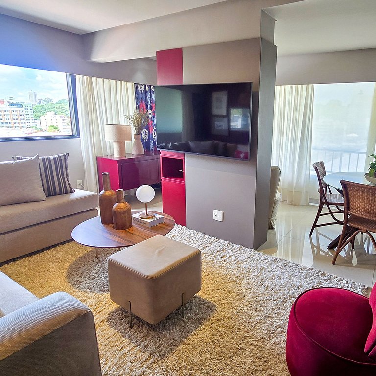 Apê Completo 2/4 | Acesso a Praia | Vista Mar