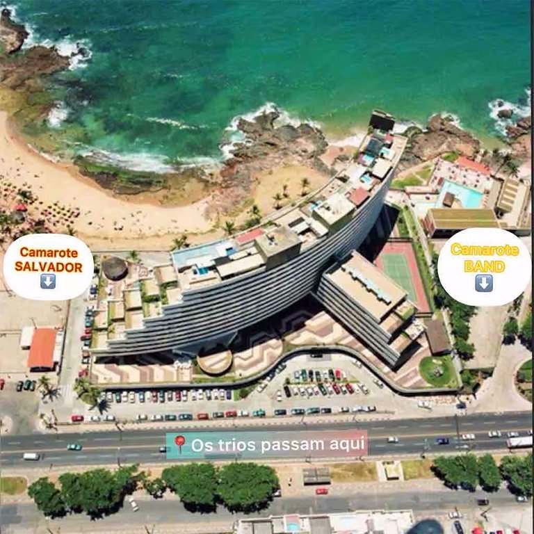 Apê Completo 2/4 | Acesso a Praia | Vista Mar